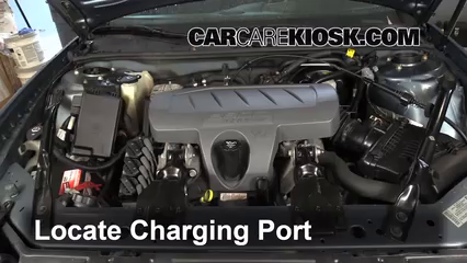2007 Pontiac Grand Prix 3.8L V6 Climatisation Ajouter du réfrigérant